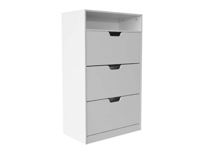 Relaxdays Schuhschrank, Verschiedene Größen, Schuhaufbewahrung, schmaler Schuhkipper, Flur, Schuhkommode, Farbwahl
