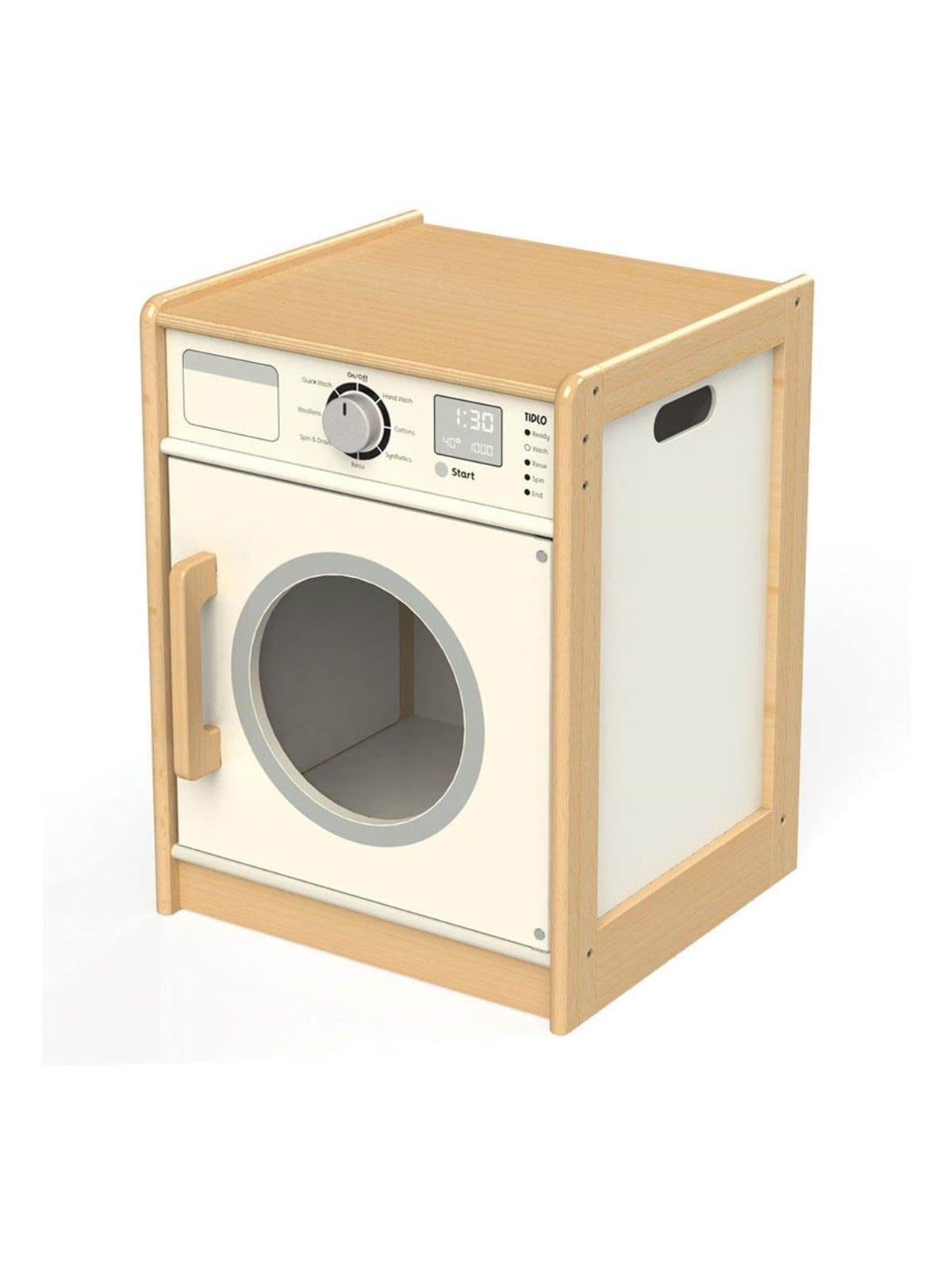 Tidlo Educational Wooden Toy Washing Machine