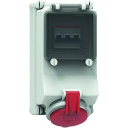 Bals Elektrotech. Wandsteckdose abgesichert 1595
