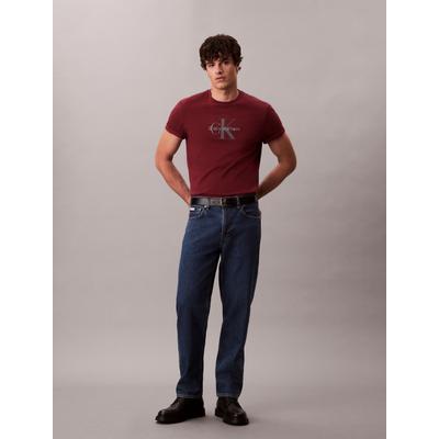 5-Pocket-Jeans CALVIN KLEIN JEANS "90S TAPER", Herren, Gr. 31, Länge 32, blau (harbour blau), Denim/Jeans, Obermaterial: 100% Baumwolle, unifarben, gerade, unten schmal lang, Jeans 5-Pocket-Jeans, tapered fit