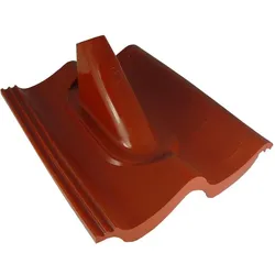 Televes, Spaten + Schaufel, Kunststoffziegel rt Frankf. Doppel-S KSZ 60 DR