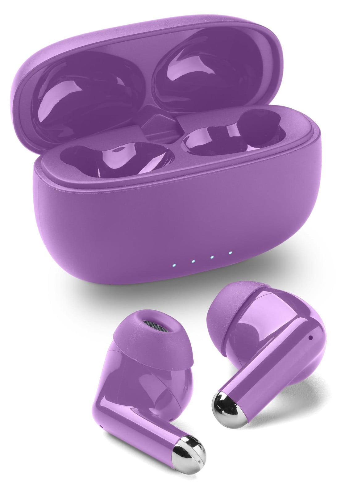 Music Sound True Wireless Stereo Koptelefoon met microfoon - Paars