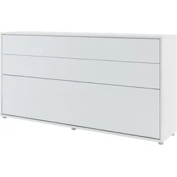 SCHRANKBETT Bed-Concept BC-06 90x200 mit weißer LED Beleuchtung