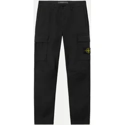Tapered-Fit Cargohose Schwarz 38