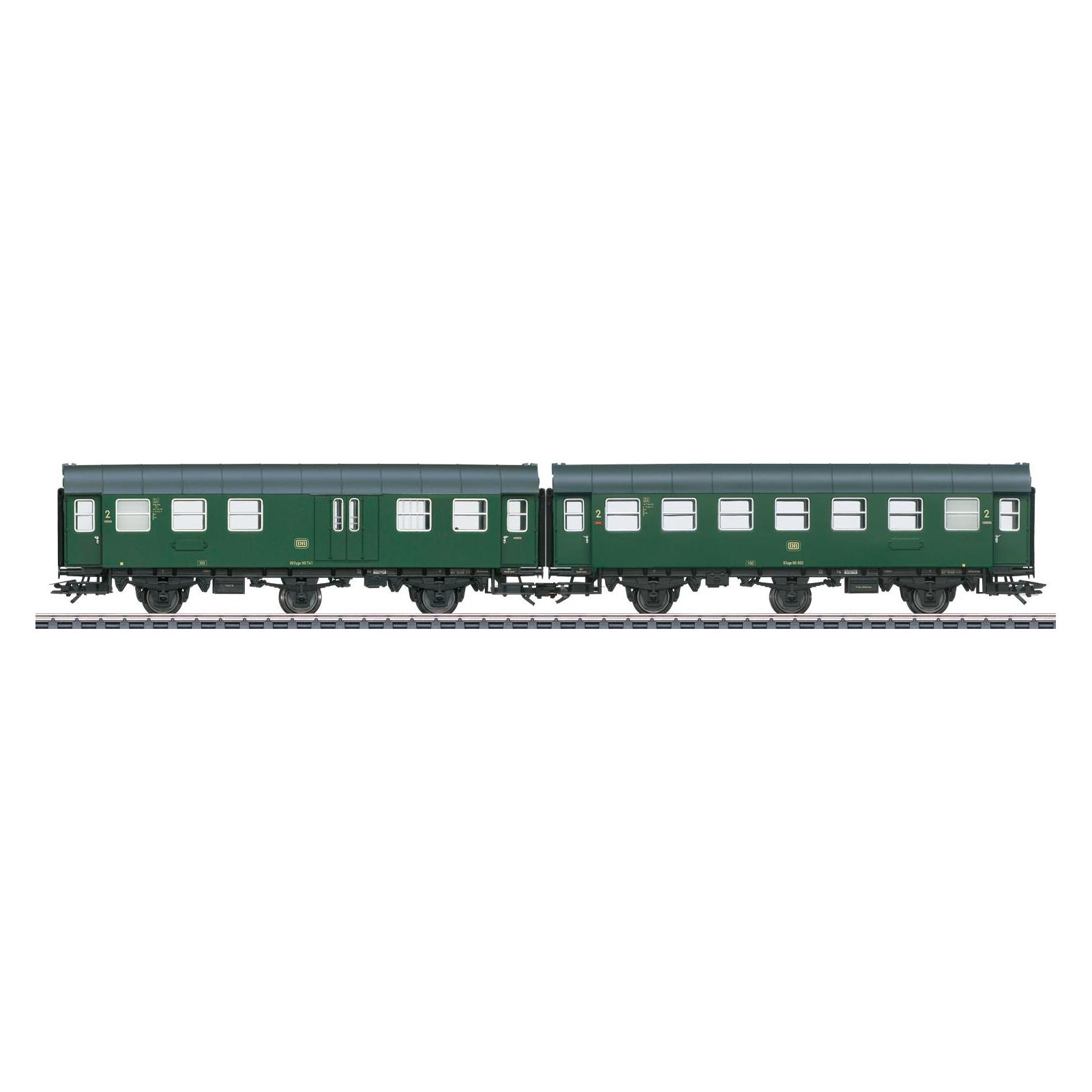 Märklin 43196 H0 Umbauwagen-Paar 2.Kl.+Gep. der DB (Spur H0) (43196)