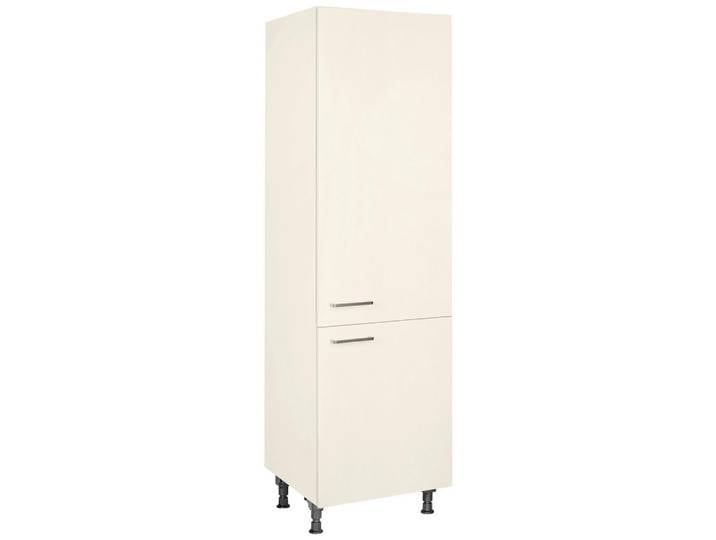 Nobilia Geschirrschrank Touch, Magnolie, 5 Fächer, nur wie online abgebildet bestellbar, 60x216.6x58 cm, Blauer Engel, Pefc, Goldenes M, Made in Germany, DGM-Klimapakt, Küchen, Küchenmöbel, Küchenschränke, Geräteumbauschränke