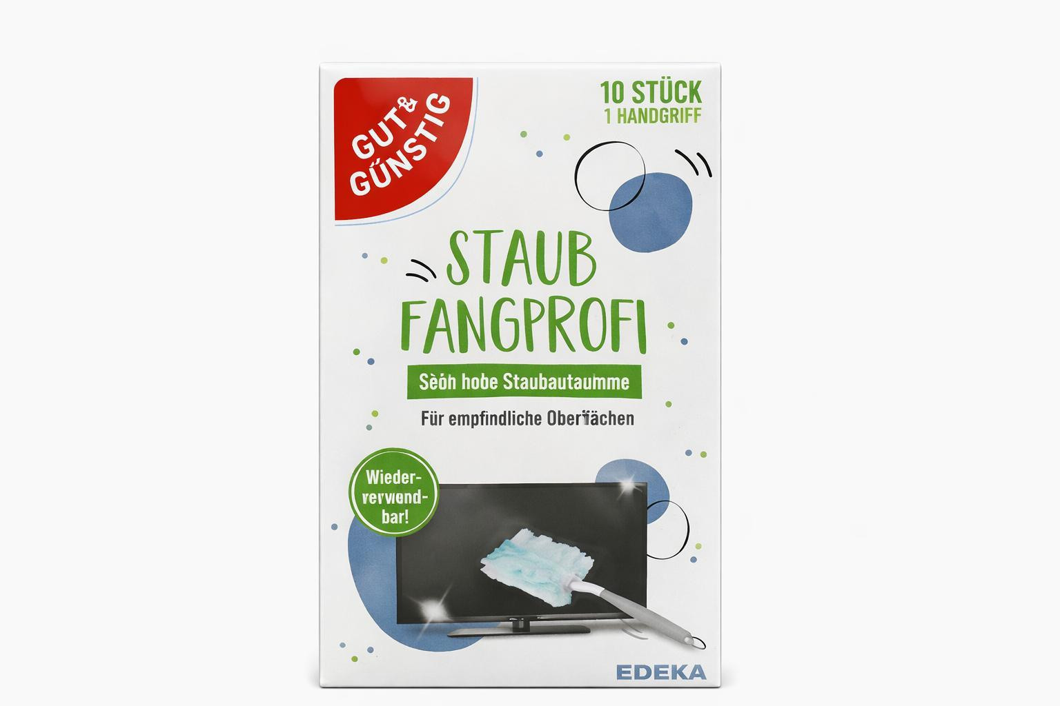 Gut & Günstig Staubfang PROFI microvezeldoeken set van 1
