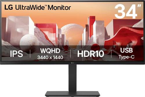 LG Electronics 34BA75QE-B LCD-Monitor EEK F (A - G) 86.4cm (34 Zoll) 21:9 5 ms