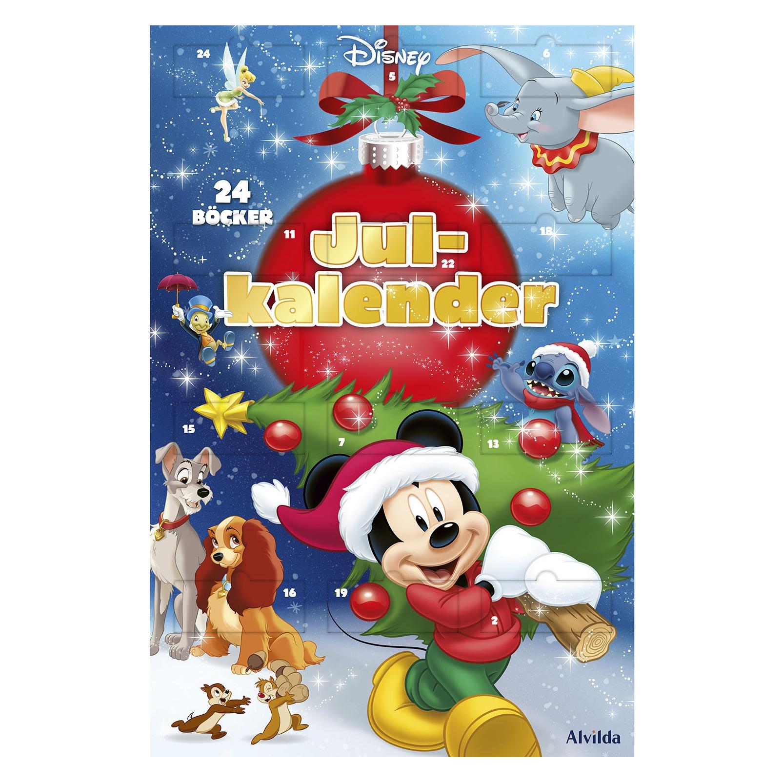 Disney : Julkalender - 24st fantastiska böcker (SE) (24 Türchen) (9788741534039)