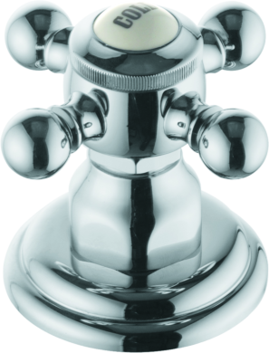 Kludi 1926 Seitenventil 518170520 Standmontage, Markierung: Cold, chrom