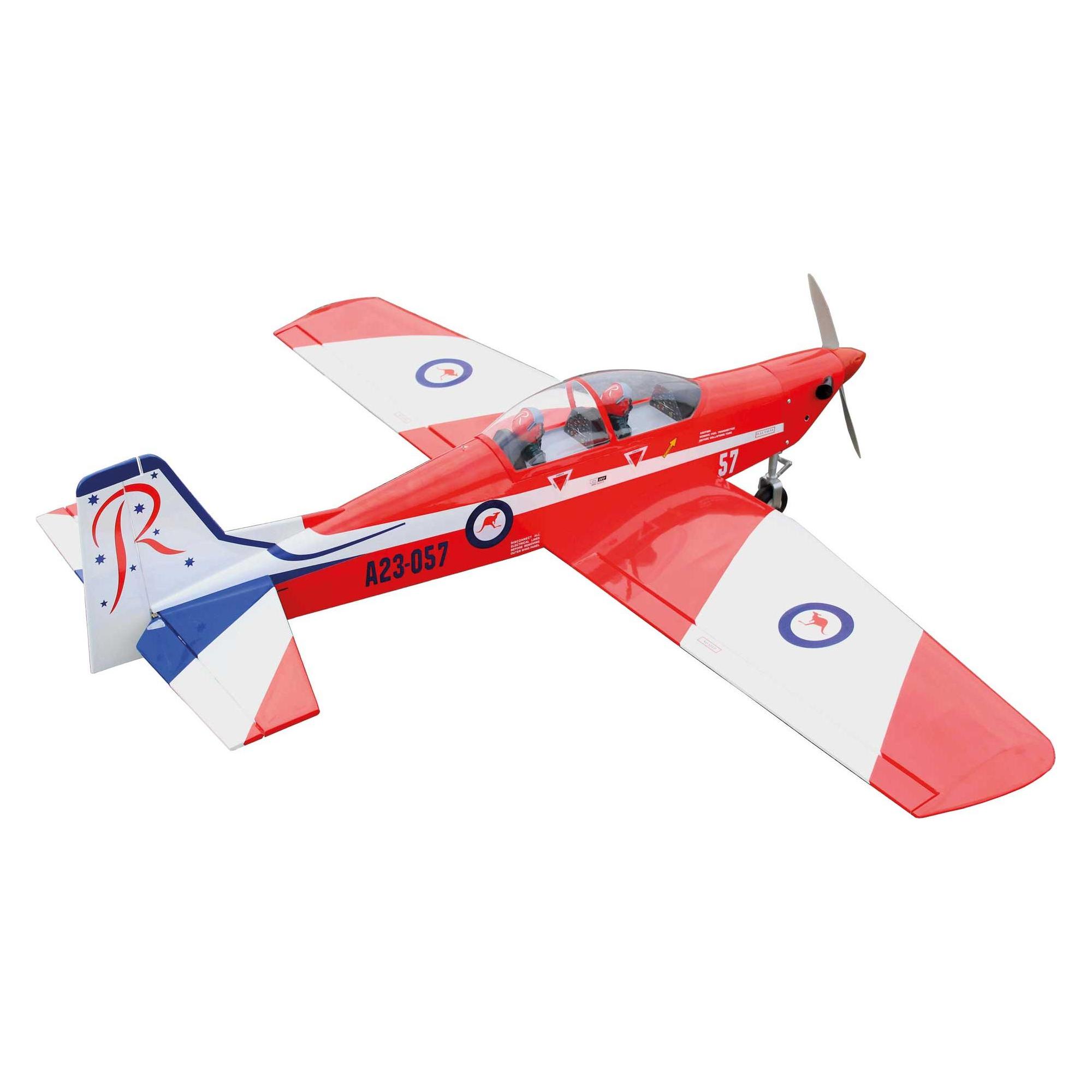 Seagull Models ( SG-Models ) Pilatus PC-9 "RAAF" 10cc rot/weiss (Motorflugzeug) (SEA401)