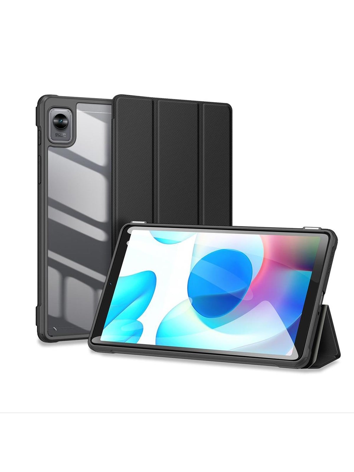 Dux Ducis Toby Armored Flip Case Smart Case for Realme Pad Mini black