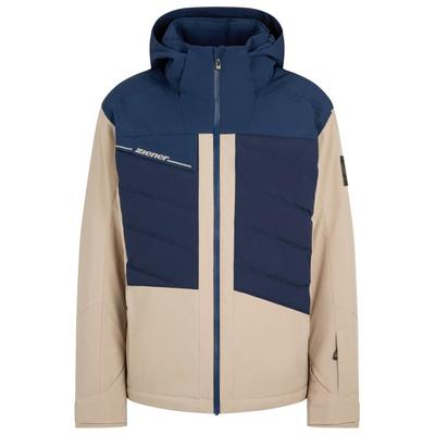 Ziener - Tidal-Z - Skijacke Gr 58 blau/beige