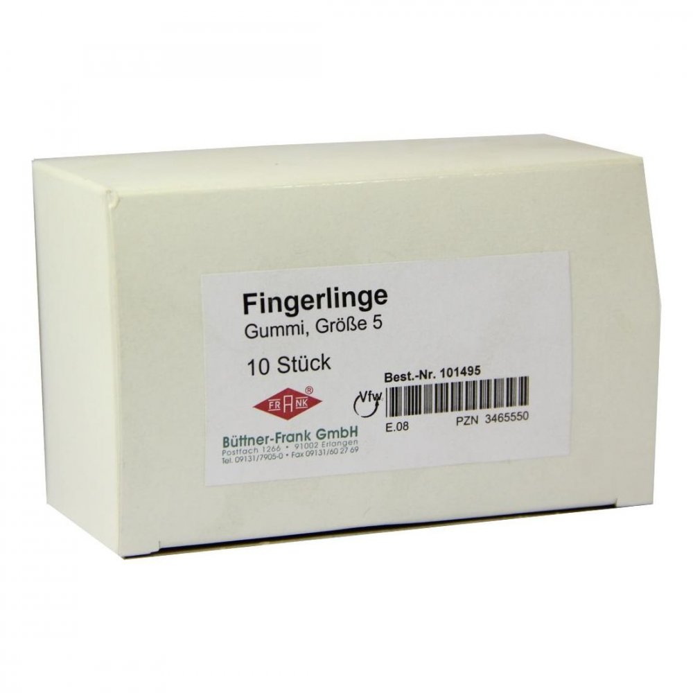Büttner-Frank GmbH Fingerling Gummi Größe 5 transparent 03465550