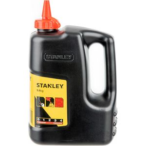 Stanley Schlagschnurkreide 1-47-919, rot, 1100g, wasserfest