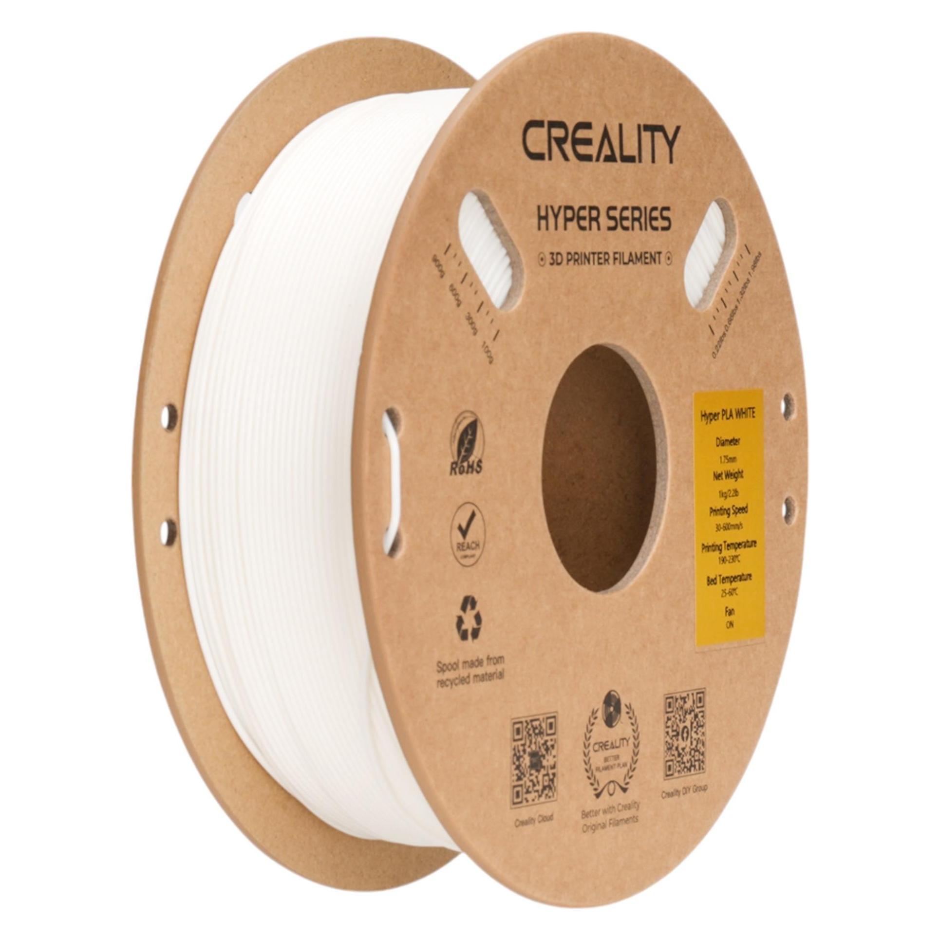 Creality Filament PLA Hyper (PLA, 1000 g, 1.75 mm) (3301010335)