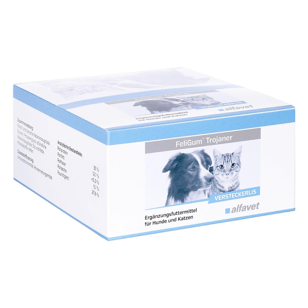 alfavet Tierarzneimittel GmbH Feligum Trojaner Erg.futterm.pressl.f.hund/katze 14419671