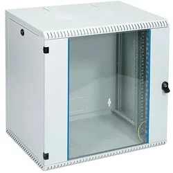 EFB Elektronik Wandgehäuse (12 HE, 19 Zoll Rack), Serverschrank, Grau
