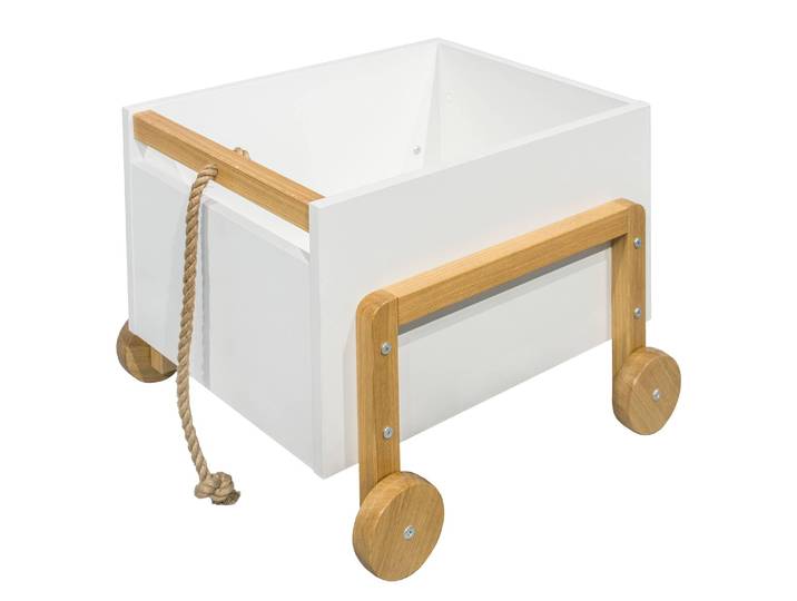 Coffre à jouets 60 x 55 x 48cm Blanc