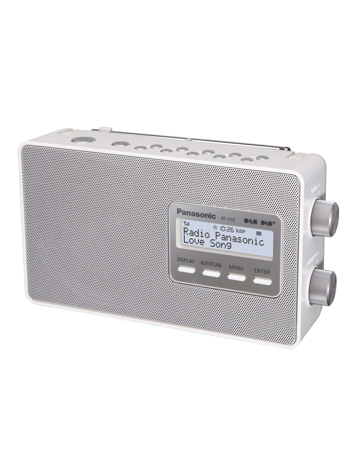 Panasonic -RF-D10EG - DAB/DAB+/FM - Mono - Weiß