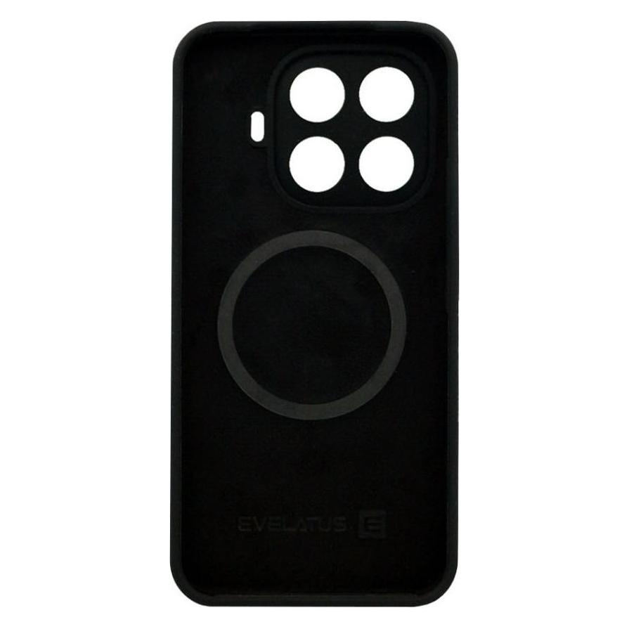 Evelatus Back panel cover Xiaomi 15T Pro Premium Magnetic Soft Touch Silicone Black (Xiaomi 15T Pro) (EVELATUS)