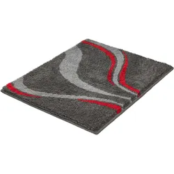 Kleine Wolke Badteppich Vento 55x65 cm | schiefer - grau