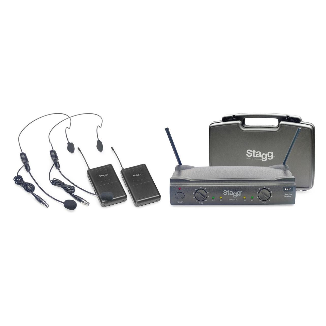 Stagg SUW 50 HH EG EU - bezprzewodowy system UHF (SSUW50HHEGEU)