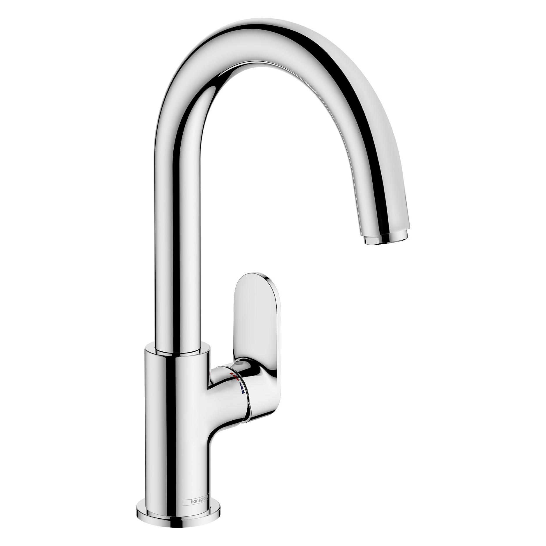 hansgrohe Waschtischarmatur mit Einhebelmischer Vernis Blend chrom 71554000 (71554000)