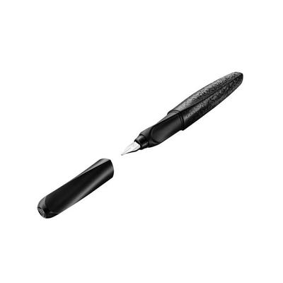 Pelikan Füller Twist® structure für Rechts- und Linkshänder, Black, Feder M