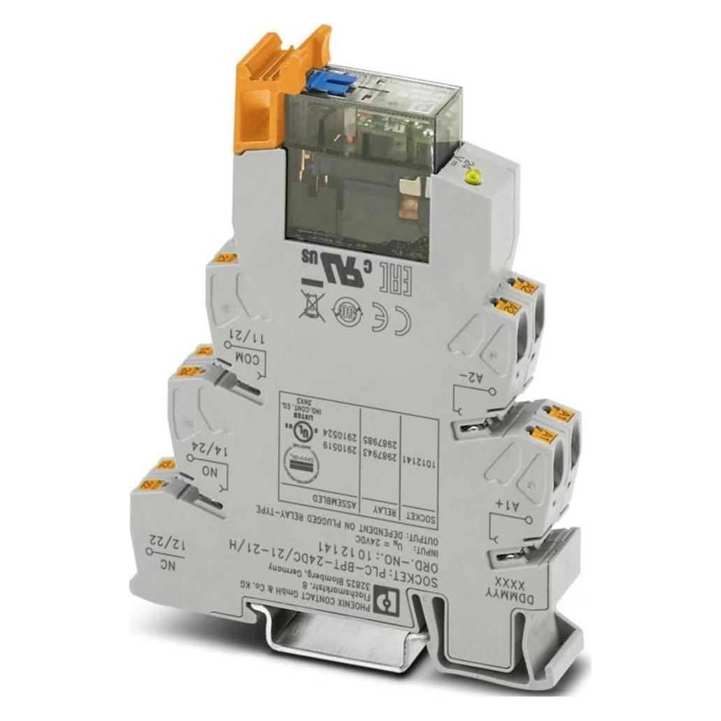 Phoenix Contact PLC complete relay with 2 CO contacts (2910524)