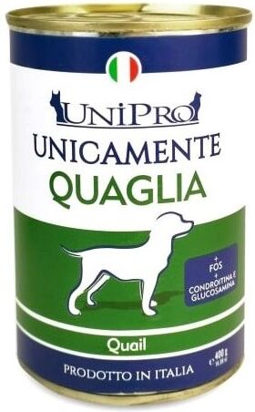 Unipro Srl Unipro Dog Quaglia 400g