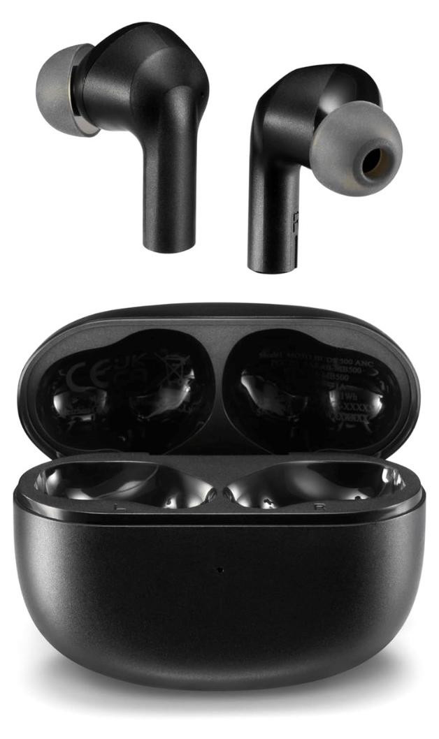 Motorola Moto Buds 500 ANC Bluetooth-hoofdtelefoon, zwart