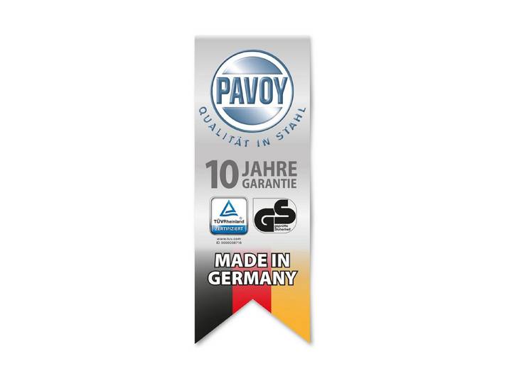Pavoy Schiebetürenschrank Pavoy Schiebetürenschrank, 1200x2000x400 mm, 4 Böden gepulvert, RAL 70