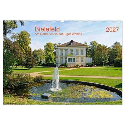 Bielefeld Am Rand des Teutoburger Waldes (Wandkalender 2027 DIN A2 quer), CALVENDO Monatskalender