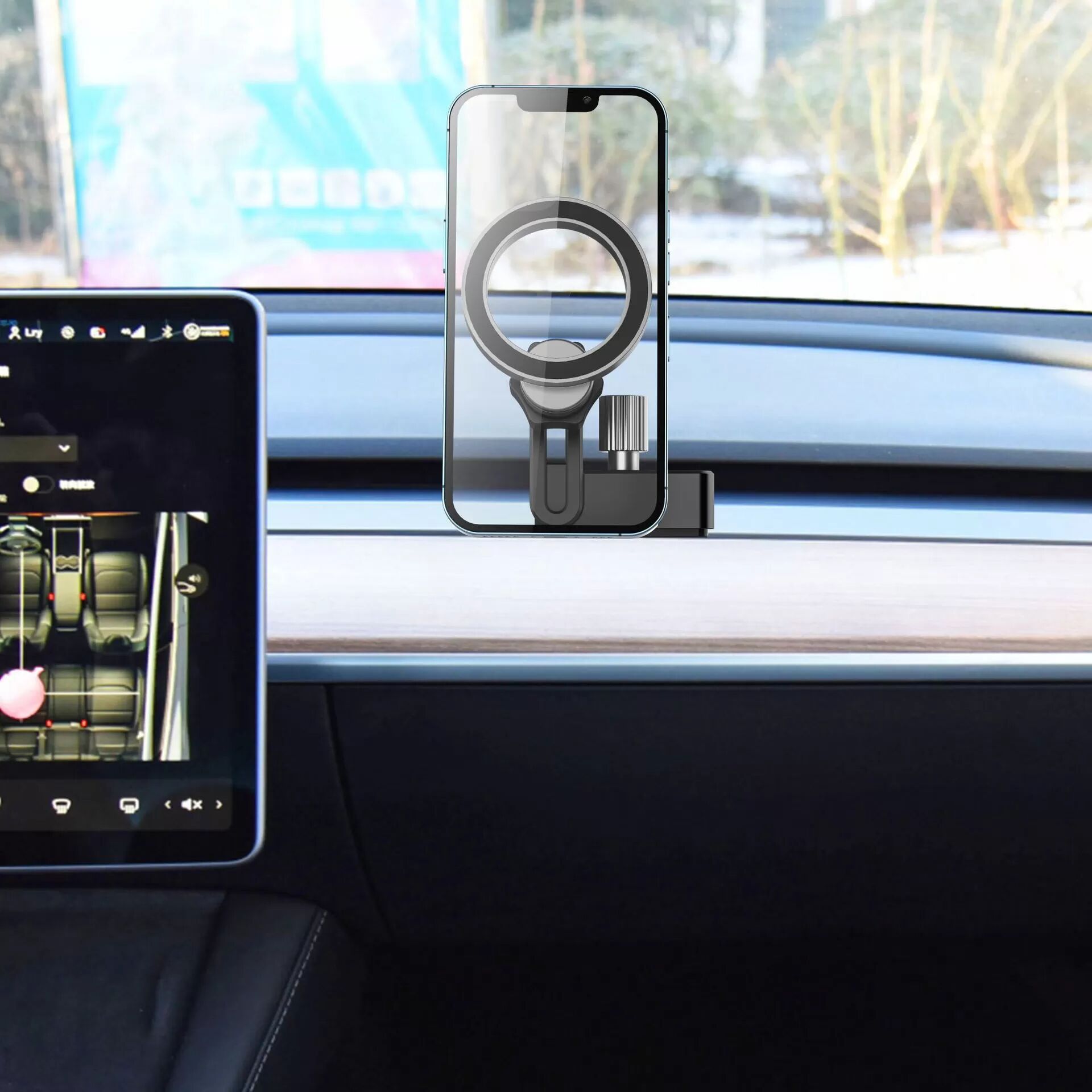 INF Support de téléphone de voiture pour Tesla modèle 3 modèle Y