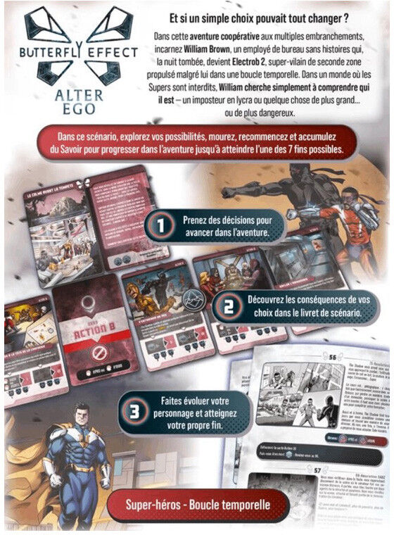 La Boite de Jeu Butterfly Effect - Alter Ego