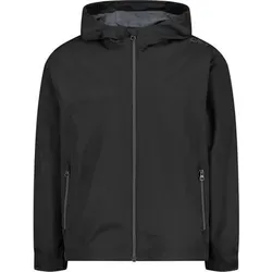 CMP Kinder Regenjacke KID JACKET FIX HOOD, Größe 116 in Schwarz Schwarz