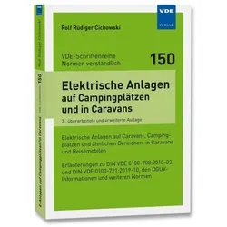 Elektrische Anlagen auf Campingplätzen und in Caravans, Fachbücher von Rolf Rüdiger Cichowski