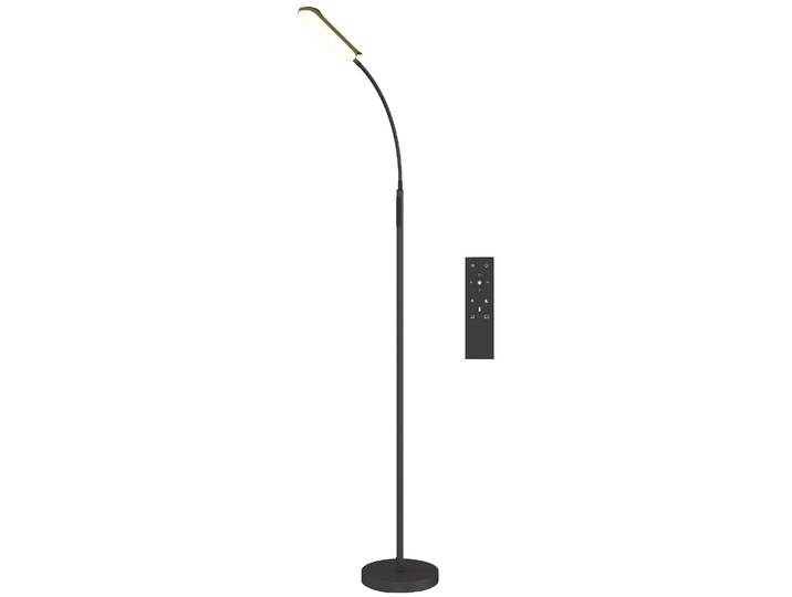 HOMCOM LED Stehlampe Dimmbar Stehleuchte mit Fernbedienung & Touch-Steuerung