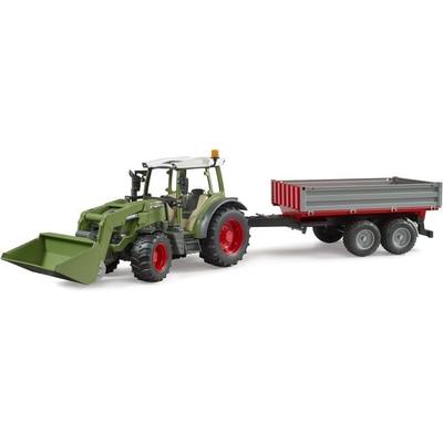 Fendt Vario 211 Frontl. Bordwandanhänger