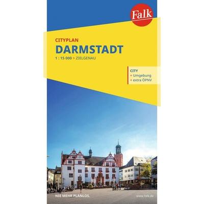 Falk Cityplan Darmstadt 1:15.000, Sonstige von , MairDuMont, 978-3-8279-0144-6