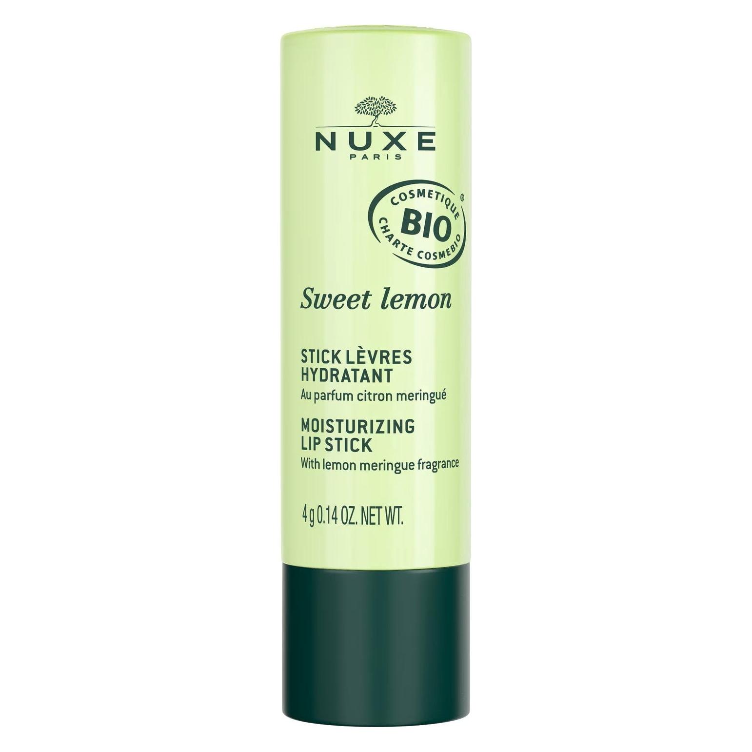 Nuxe Sweet Lemon Lèvres BIO Stick 4 g (Lippenpflege Stick, 4 g) (VN065201)