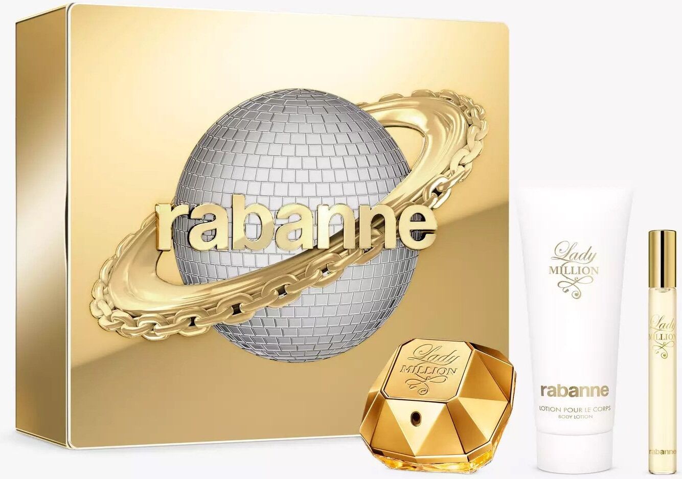 Rabanne Lady Million Gift Set - 50ml Eau De Parfum Spray