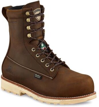 "Irish Setter By Red Wing Wingshooter ST 8"" NT WP PR (Men's) Work in Brown, Size 7 D, Leather"