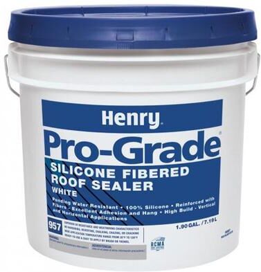 Henry Pro Grade 957 Silicone Fibered Sealer 2 Gallon Pail