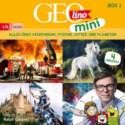 GEOLINO MINI: Box 1 - Eva Dax,Heiko Kammerhoff,Oliver Versch,Roland Griem,Jana Ronte-Versch, Audio, 9783837166682
