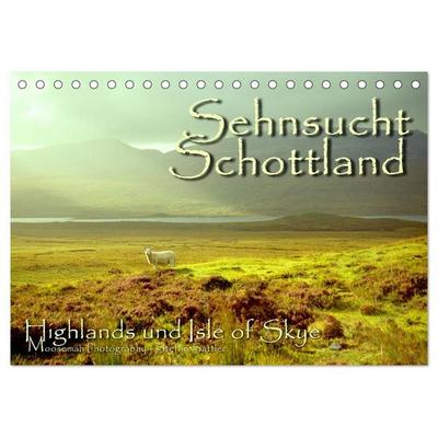 Sehnsucht Schottland (Tischkalender 2027 DIN A5 quer), CALVENDO Monatskalender