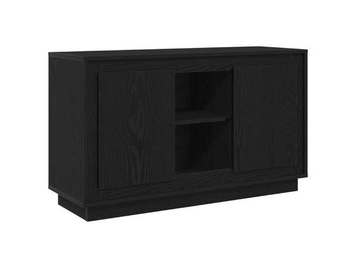 Enfilade & bahut - ORVEL - Buffet de rangement - Chêne noir - 102x35x60 cm - Bois d'ingénierie 69037