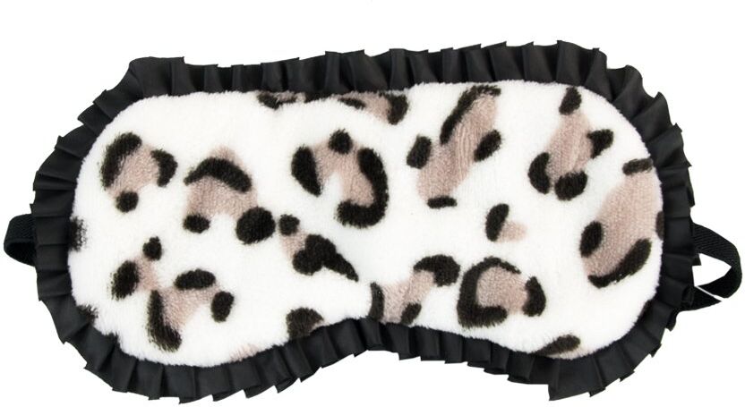 THE VINTAGE COSMETIC Leopard Print Sleep Mask