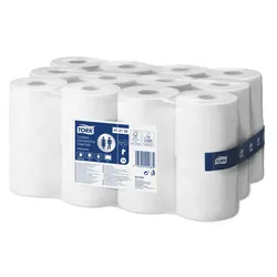 Tork hülsenloses Kleinrollen-Toilettenpapier Weiß T4, Advanced, 2‐lagig, 24 × 40...